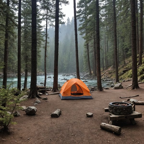 Quels sont les conseils pour camper en toute sécurité près de sources chaudes?